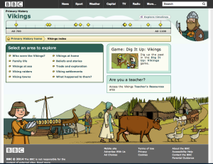 Seen with this screenshot are the different activities for students and the portal for teaching resources